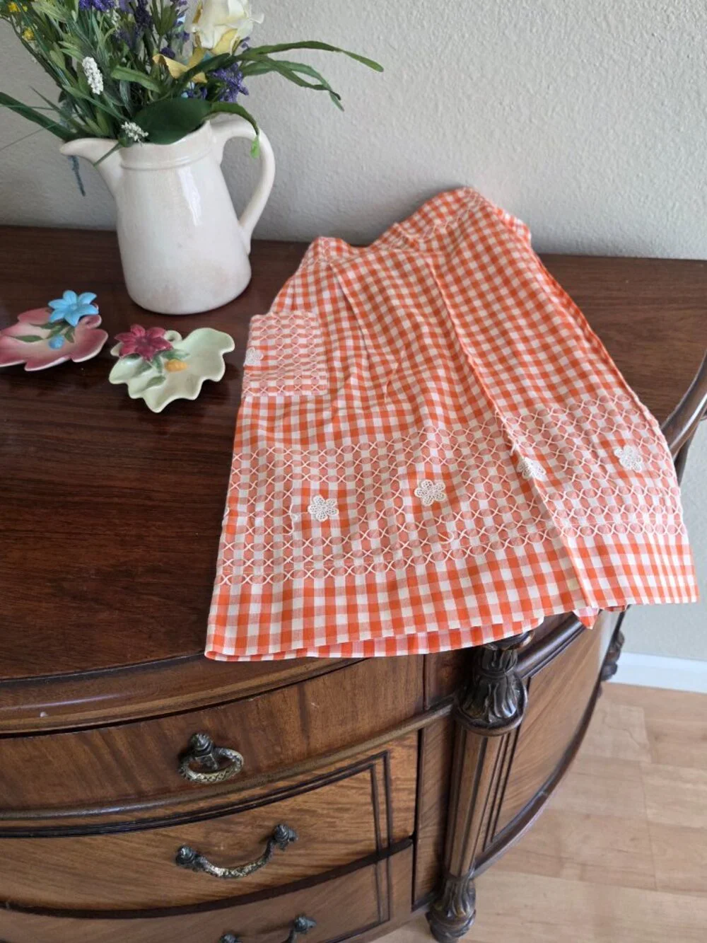 Handmade beautiful orange
